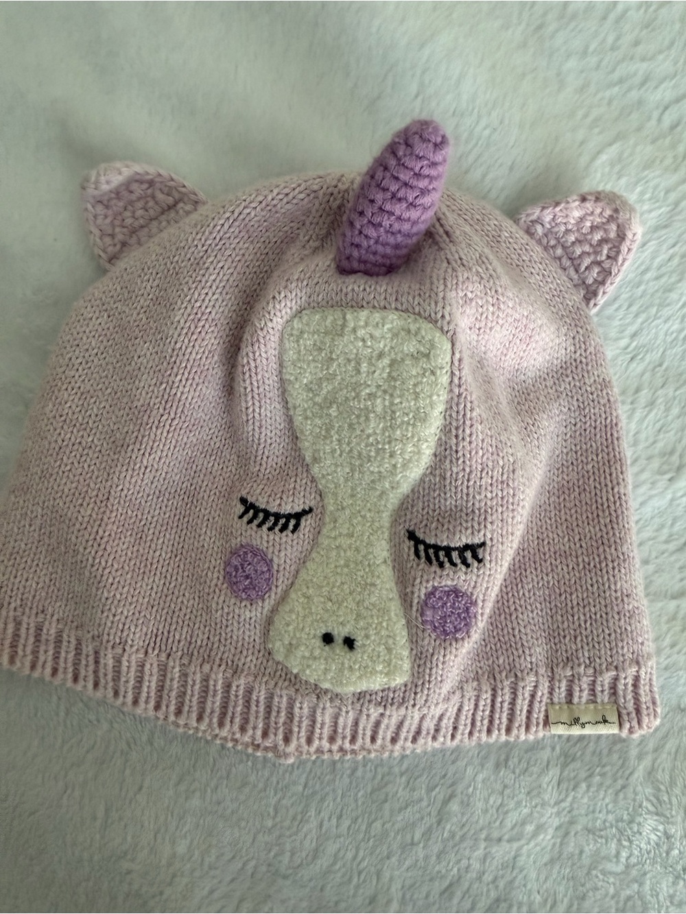 Baby Unicorn Knit Beanie Hat